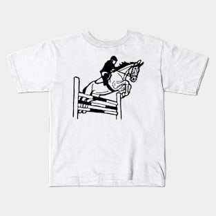 Showjumping horse Kids T-Shirt